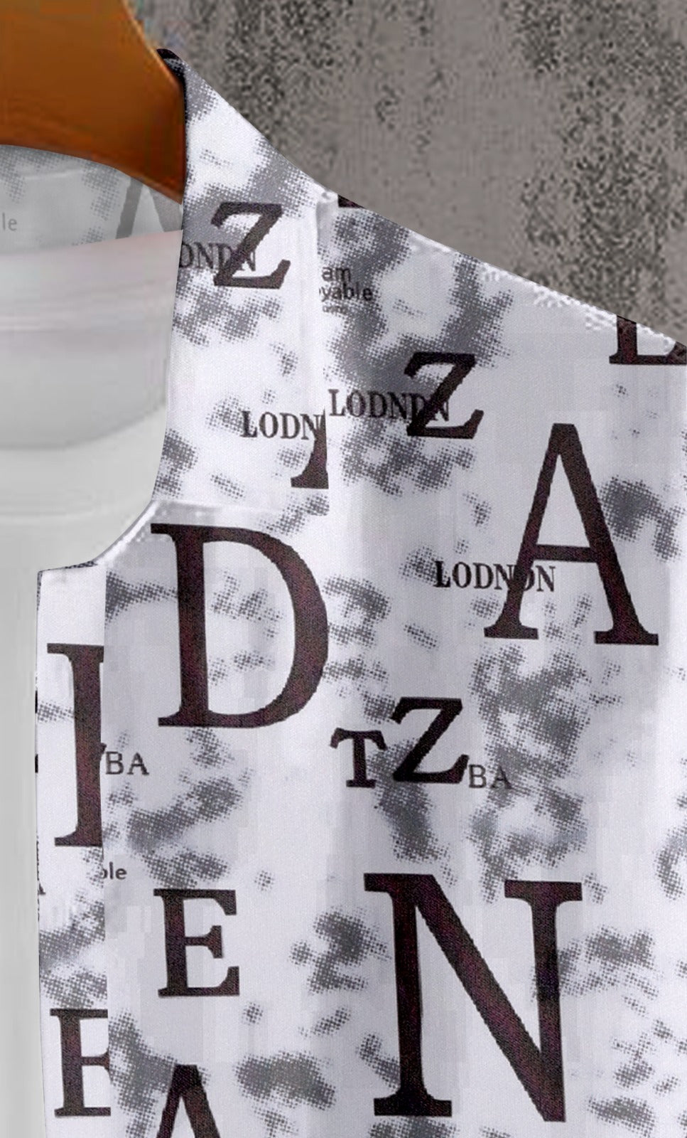SUPERB IMPORTED POLYESTER LYCRA FABRIC FANCY HALF SLEEVE PRINTER SHIRT