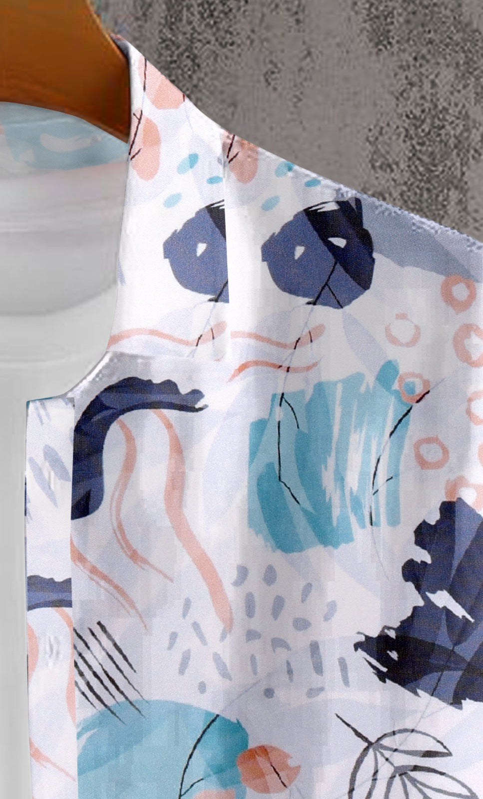 SUPERB IMPORTED POLYESTER LYCRA FABRIC FANCY HALF SLEEVE PRINTER SHIRT