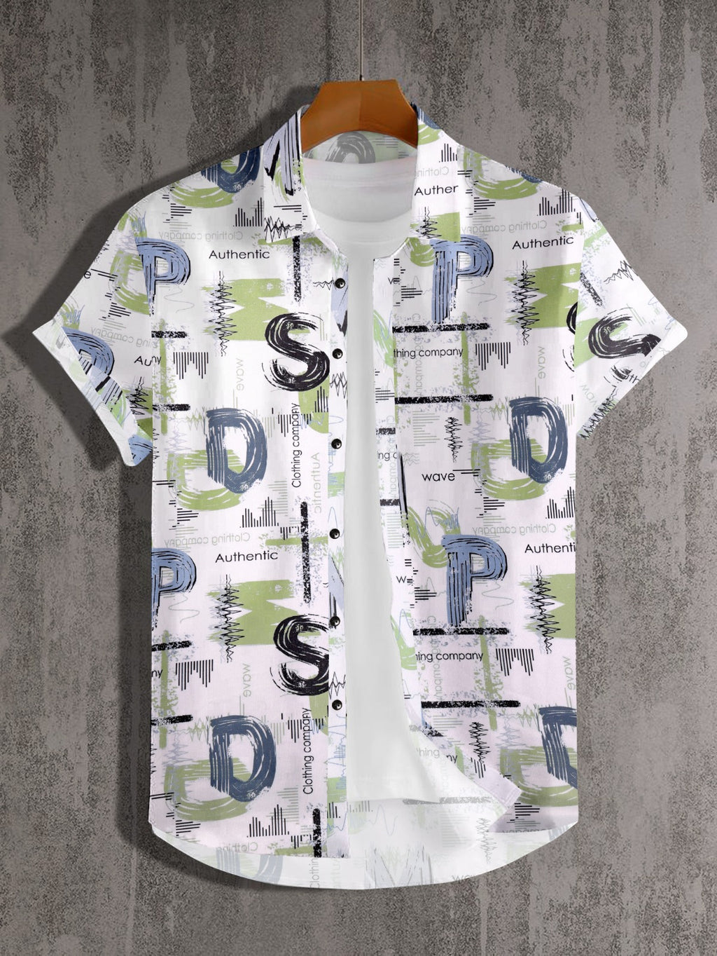 AeroLuxe Print Shirt